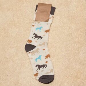 Copy~ Heartland Veterinary Crew Socks w/ Custom Fit Cuffs, Women Shoe Sizes 7-13